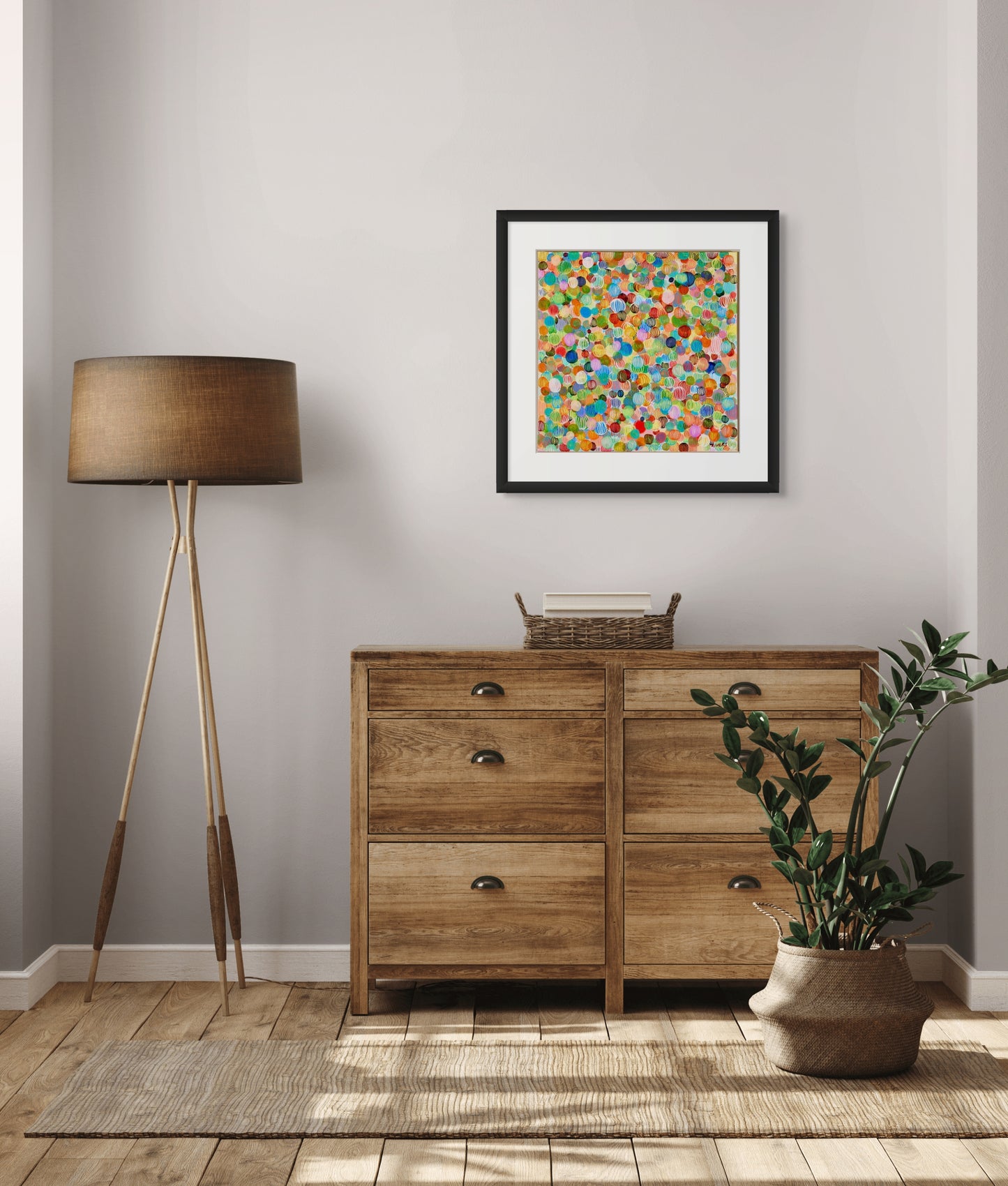 Love Joy & Peace Triptych - Fine Art Prints - 50 cm