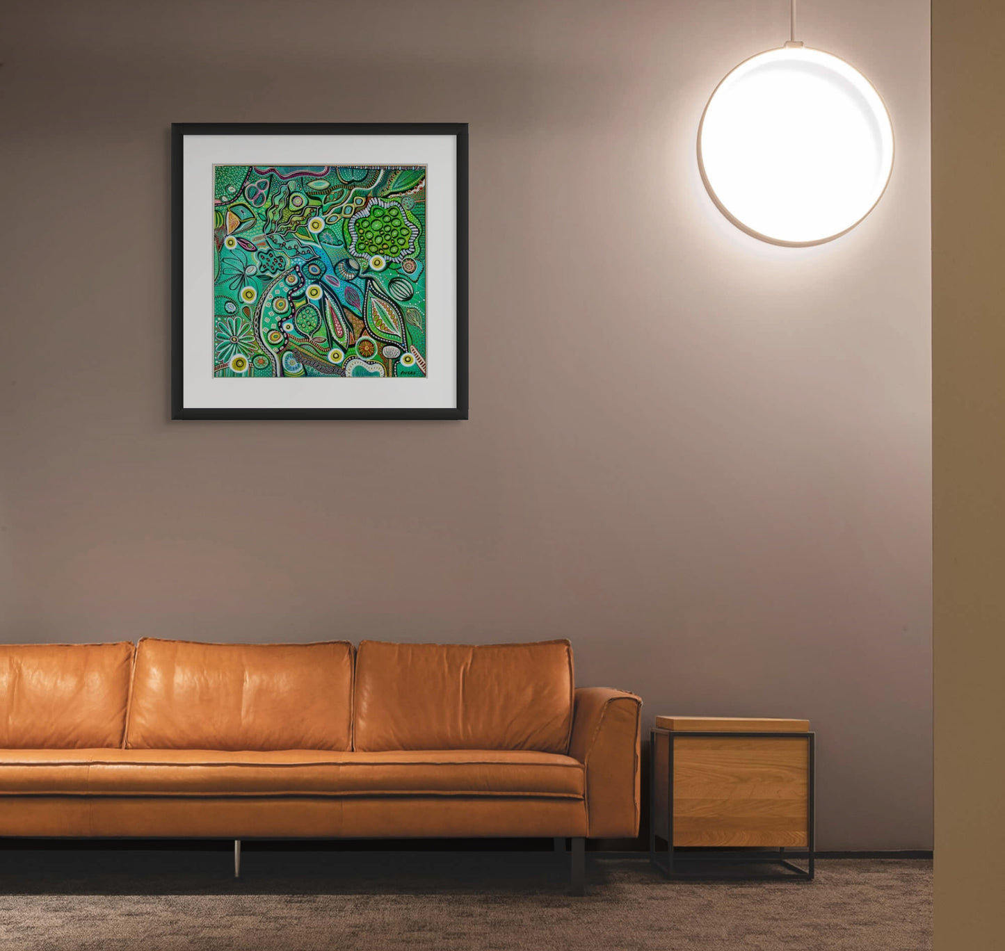 Spring Australian Botanical Abstract Landscape - Four Seasons - Fine Art Print - 50 cm