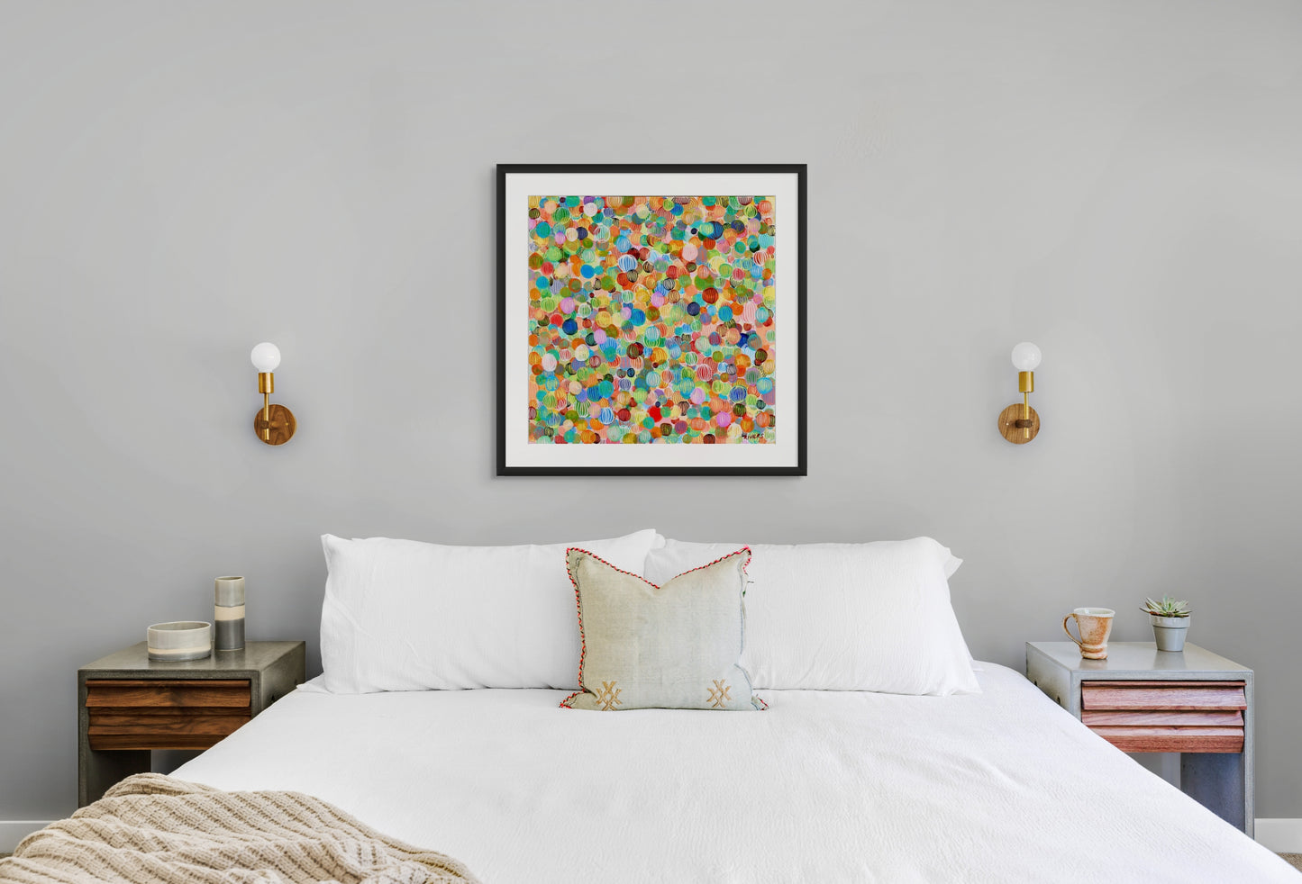Love Joy & Peace Triptych - Fine Art Prints - 76 cm