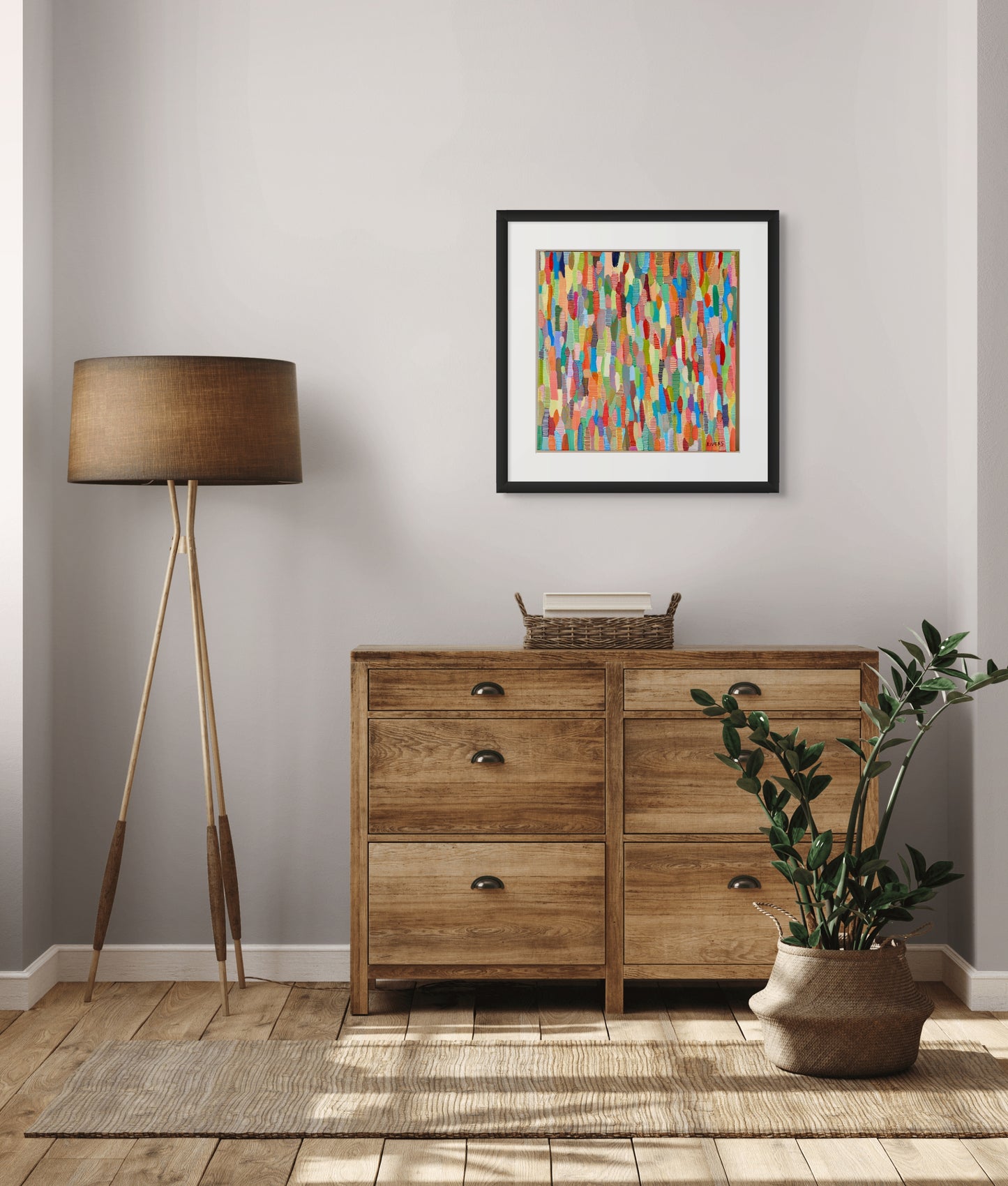 Love Joy & Peace Triptych - Fine Art Prints - 50 cm